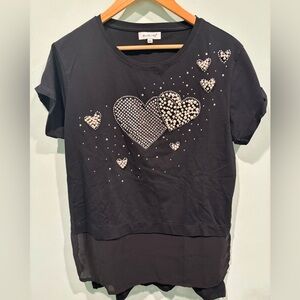Bluoltre NWOT beaded tshirt